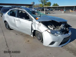 2016 Toyota Corolla L z VIN 5YFBURHE0GP560411, wystawiony jako IAAI lot #41071493 z przebiegiem Nie podano mil oraz . Historia ofert i sprzedaży dostępna na DreamBid. Obrazek 1.