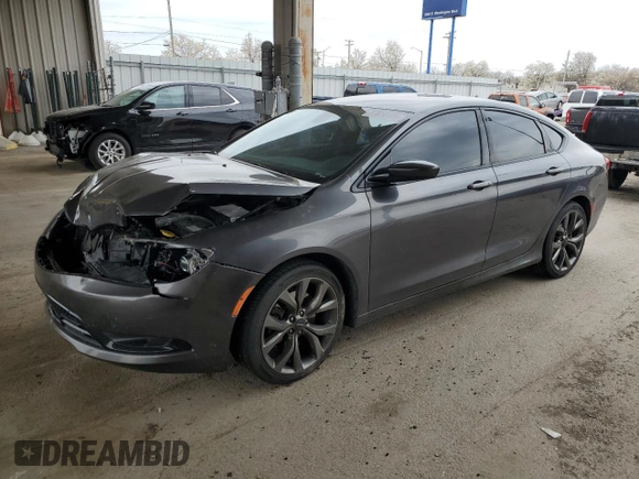2016 Chrysler 200 S z VIN 1C3CCCBB9GN102483, wystawiony jako Copart lot #53610405 z przebiegiem 92 865 mil mil oraz Szkoda całkowita • Salvage title. Historia ofert i sprzedaży dostępna na DreamBid. Obrazek 1.
