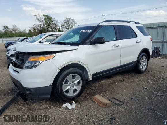2013 Ford Explorer with VIN 1FM5K7B81DGB04386, listed as a Copart auction lot 56817415 with Not provided miles and Salvage title. Bid and sale history available at DreamBid. Image 1.