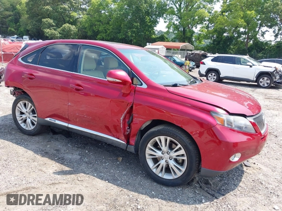 2010 Lexus RX 450h with VIN JTJZB1BA5A2400328, listed as a IAAI auction lot 42414019 with 225,000 mi miles and . Bid and sale history available at DreamBid. Image 1.