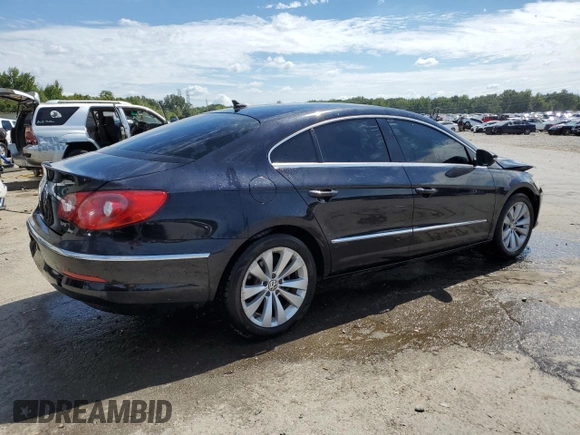 2012 Volkswagen CC Sport with VIN WVWMN7AN5CE500832, listed as a Copart auction lot 70210864 with 193,602 mi miles and Salvage Title. Bid and sale history available at carsss.com. Image 3.