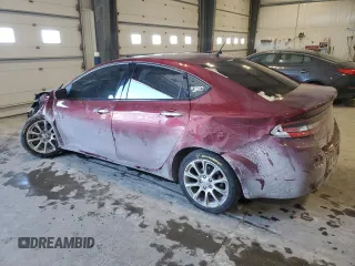 2015 Dodge Dart Limited with VIN 1C3CDFCB1FD267803, listed as a Copart auction lot 45819715 with 162,245 mi miles and Salvage Title. Bid and sale history available at carsss.com. Image 2.