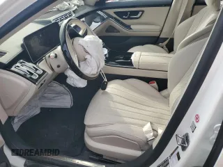 2022 Mercedes-Benz S-Class S 500 with VIN W1K6G6DB5NA166087, listed as a Copart auction lot 47003915 with 7,000 mi miles and Salvage Title. Bid and sale history available at carsss.com. Image 7.