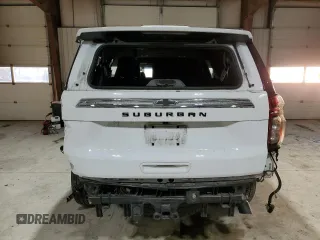 2023 Chevrolet Suburban LS with VIN 1GNSKBKD5PR396230, listed as a Copart auction lot 88690785 with 23,725 mi miles and Salvage title. Bid and sale history available at DreamBid. Image 6.