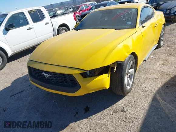 2024 Ford Mustang EcoBoost with VIN 1FA6P8TH4R5132190, listed as a IAAI auction lot 41390659 with 25,873 mi miles and . Bid and sale history available at DreamBid. Image 20.
