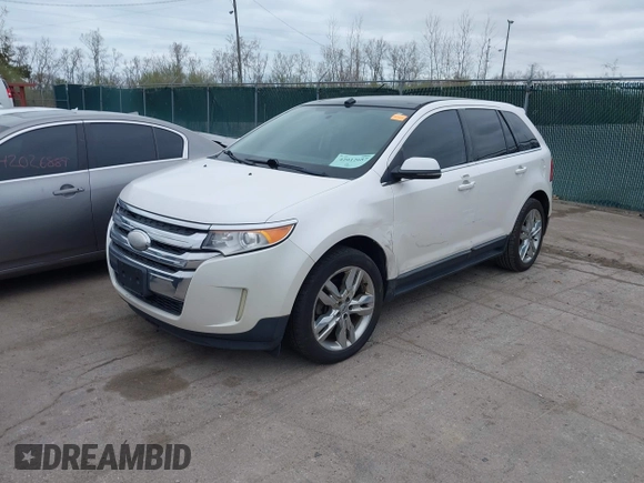 2012 Ford Edge Limited with VIN 2FMDK3K97CBA77102, listed as a IAAI auction lot 42012687 with 144,692 mi miles. Bid and sale history available at carsss.com. Image 2.