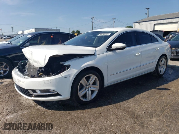 2016 Volkswagen CC Sport with VIN WVWBP7ANXGE504835, listed as a Copart auction lot 64293303 with 65,709 mi miles. Bid and sale history available at carsss.com. Image 1.