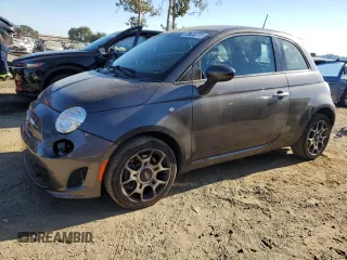2018 FIAT 500 Pop with VIN 3C3CFFKH0JT377714, listed as a Copart auction lot 73523374 with 183,237 mi miles and Clean Title. Bid and sale history available at carsss.com. Image 1.