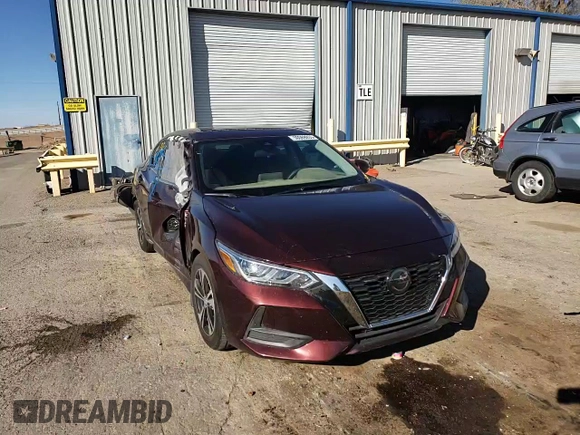 2023 Nissan Sentra SV with VIN 3N1AB8CV7PY287456, listed as a Copart auction lot 50069235 with 27,981 mi miles and Salvage Title. Bid and sale history available at carsss.com. Image 10.