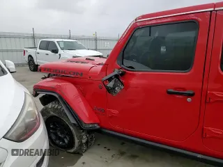 2022 Jeep Wrangler Unlimited Rubicon with VIN 1C4JJXFG9NW126974, listed as a Copart auction lot 88330725 with Not provided miles and Salvage title. Bid and sale history available at DreamBid. Image 10.