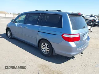 2006 Honda Odyssey EX-L with VIN 5FNRL38726B108311, listed as a IAAI auction lot 42203838 with 205,201 mi miles and . Bid and sale history available at DreamBid. Image 3.