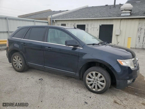 2008 Ford Edge Limited with VIN 2FMDK39C98BB04437, listed as a Copart auction lot 50401055 with 209,252 mi miles and Salvage Title. Bid and sale history available at carsss.com. Image 4.