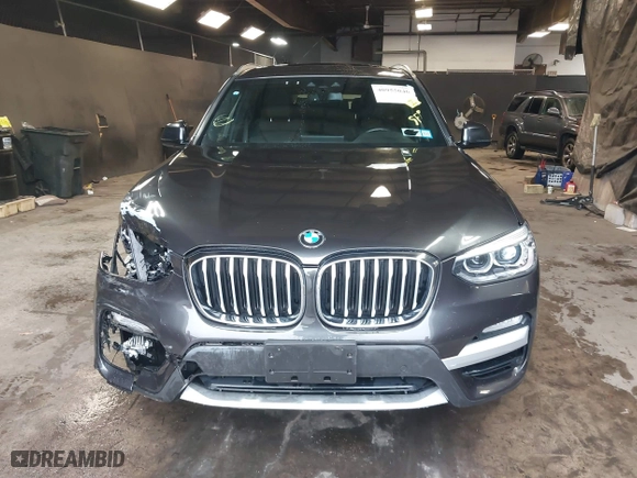 2018 BMW X3 xDrive30i with VIN 5UXTR9C52JLD65201, listed as a IAAI auction lot 40955046 with 56,607 mi miles. Bid and sale history available at carsss.com. Image 12.