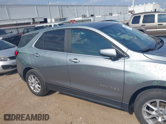 2024 Chevrolet Equinox LT with VIN 3GNAXKEG8RS142062, listed as a IAAI auction lot 42136077 with 32,819 mi miles and . Bid and sale history available at DreamBid. Image 18.