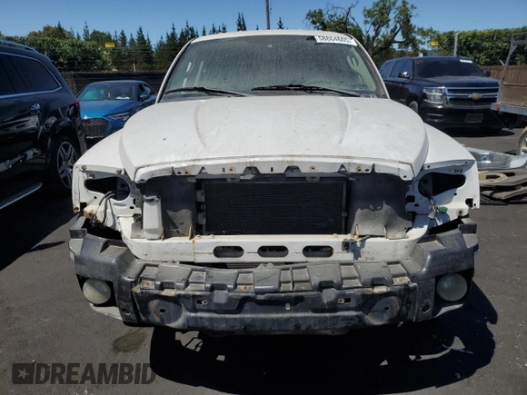 2005 Dodge Dakota SLT with VIN 1D7HE48K45S287376, listed as a Copart auction lot 58864665 with 183,772 mi miles and Salvage title. Bid and sale history available at DreamBid. Image 5.