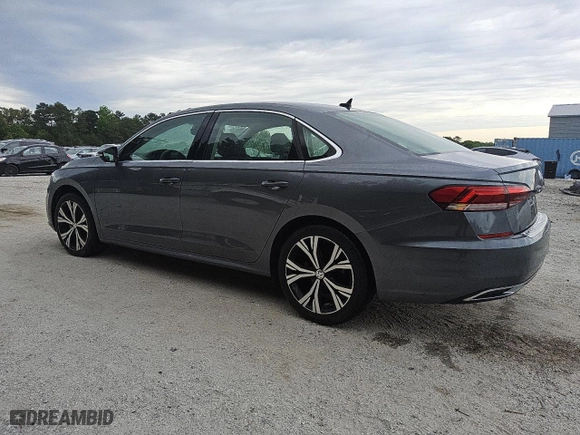 2021 Volkswagen Passat 2.0T SE with VIN 1VWSA7A38MC005892, listed as a Copart auction lot 53299815 with 81,361 mi miles and Clean Title. Bid and sale history available at carsss.com. Image 2.