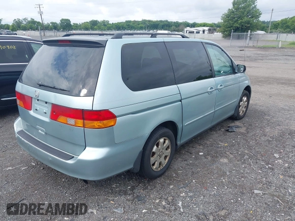 2004 Honda Odyssey EX-L with VIN 5FNRL18974B036430, listed as a IAAI auction lot 42715287 with 230,646 mi miles and . Bid and sale history available at DreamBid. Image 4.
