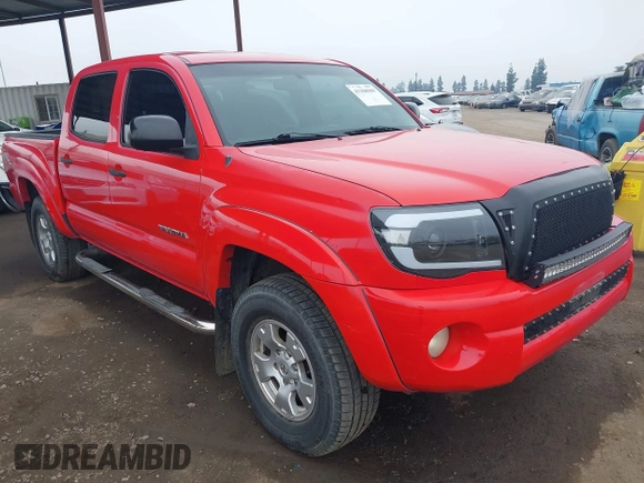 2008 Toyota Tacoma PreRunner with VIN 3TMJU62N98M059769, listed as a IAAI auction lot 41368969 with 213,604 mi miles. Bid and sale history available at carsss.com. Image 1.