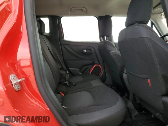 2016 Jeep Renegade Trailhawk with VIN ZACCJBCT1GPD85729, listed as a Copart auction lot 51624705 with 57,944 mi miles and Salvage Title. Bid and sale history available at carsss.com. Image 11.