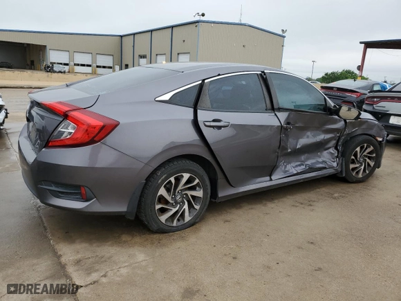 2016 Honda Civic Sedan EX with VIN 19XFC2F78GE049529, listed as a Copart auction lot 50726375 with 132,840 mi miles and Clean Title. Bid and sale history available at carsss.com. Image 3.