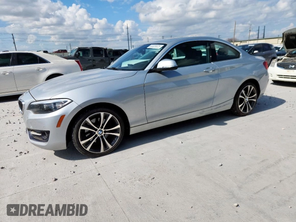 2016 BMW 2 Series 228i z VIN WBA1F9C51GV544631, wystawiony jako Copart lot #63320025 z przebiegiem 80 116 mil mil oraz Szkoda całkowita • Salvage title. Historia ofert i sprzedaży dostępna na DreamBid. Obrazek 1.