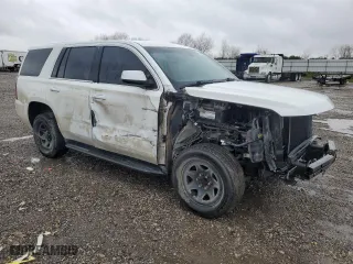 2020 Chevrolet Tahoe Commercial with VIN 1GNLCDEC3LR161867, listed as a Copart auction lot 44724605 with 58,387 mi miles and Salvage Title. Bid and sale history available at carsss.com. Image 4.