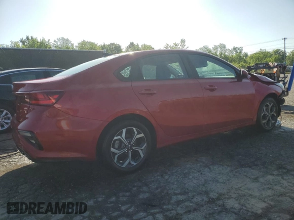 2021 Kia Forte LXS with VIN 3KPF24AD7ME348551, listed as a Copart auction lot 62141105 with 103,980 mi miles and Salvage title. Bid and sale history available at DreamBid. Image 3.
