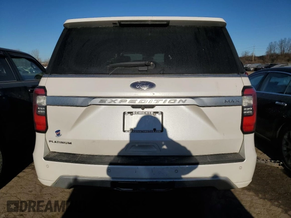 2019 Ford Expedition Max Platinum z VIN 1FMJK1MT3KEA53639, wystawiony jako Copart lot #42505355 z przebiegiem 121 078 mil mil oraz Szkoda całkowita • Salvage title. Historia ofert i sprzedaży dostępna na DreamBid. Obrazek 6.