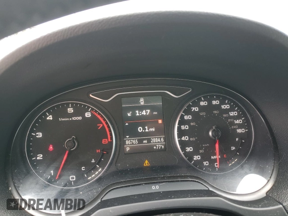 2015 Audi A3 2.0T Prestige with VIN WAUKFGFF5F1044572, listed as a Copart auction lot 69629214 with 86,765 mi miles and Clean Title. Bid and sale history available at carsss.com. Image 9.