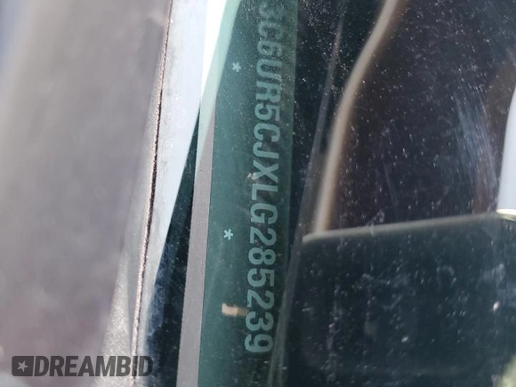 2020 Ram 2500 Tradesman z VIN 3C6UR5CJXLG285239, wystawiony jako Copart lot #50721565 z przebiegiem 85 982 mil mil oraz Szkoda całkowita • Salvage title. Historia ofert i sprzedaży dostępna na DreamBid. Obrazek 12.