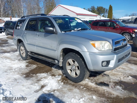 2007 Toyota 4Runner SR5 with VIN JTEBU14RX70117330, listed as a IAAI auction lot 41632883 with 189,121 mi miles. Bid and sale history available at carsss.com. Image 1.