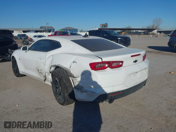 2019 Chevrolet Camaro 1LS with VIN 1G1FB1RX0K0147019, listed as a IAAI auction lot 41859414 with 53,759 mi miles. Bid and sale history available at carsss.com. Image 3.