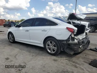 2018 Hyundai Sonata Sport with VIN 5NPE34AF3JH670704, listed as a Copart auction lot 51283555 with 87,811 mi miles and Salvage Title. Bid and sale history available at carsss.com. Image 2.