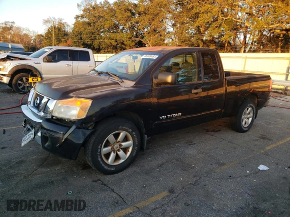 2008 Nissan Titan SE with VIN 1N6BA06A68N354722, listed as a Copart auction lot 86908464 with 84,564 mi miles and Salvage Title. Bid and sale history available at carsss.com. Image 1.