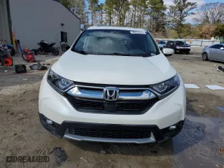 2018 Honda CR-V EX with VIN 2HKRW2H58JH637787, listed as a Copart auction lot 46635325 with 55,747 mi miles and Salvage Title. Bid and sale history available at carsss.com. Image 5.
