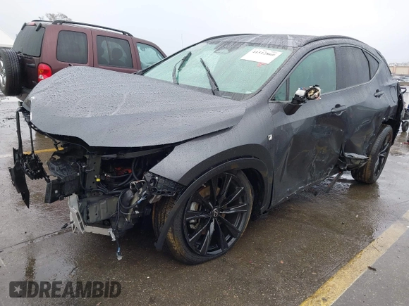 2022 Lexus NX with VIN 2T2KGCEZ4NC012724, listed as a IAAI auction lot 41512860 with 31,256 mi miles. Bid and sale history available at carsss.com. Image 19.