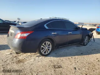 2010 Nissan Maxima 3.5 SV w/Premium Pkg with VIN 1N4AA5AP4AC843747, listed as a Copart auction lot 46432235 with 0 mi miles and Salvage Title. Bid and sale history available at carsss.com. Image 3.