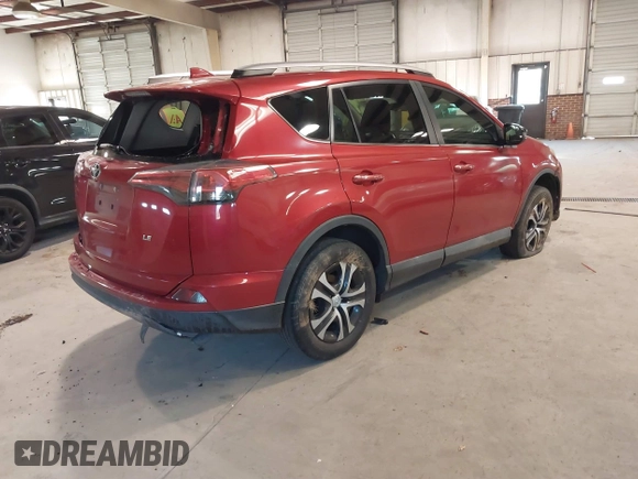 2017 Toyota RAV4 LE with VIN 2T3ZFREV5HW320310, listed as a IAAI auction lot 41293706 with 53,738 mi miles and . Bid and sale history available at carsss.com. Image 4.