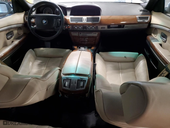 2006 BMW 7 Series 750Li with VIN WBAHN83586DT37153, listed as a Copart auction lot 50776845 with 128,341 mi miles and Clean Title. Bid and sale history available at carsss.com. Image 8.