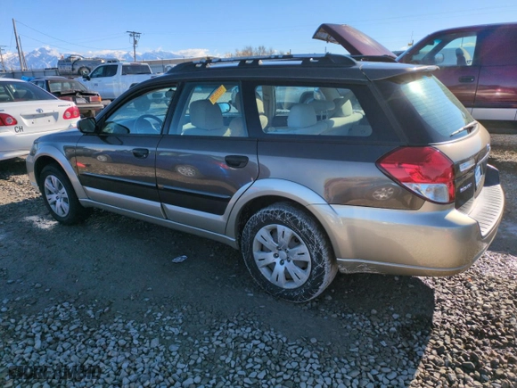 2008 Subaru Outback (Natl) with VIN 4S4BP60C686347337, listed as a Copart auction lot 41425215 with 184,337 mi miles and Clean Title. Bid and sale history available at carsss.com. Image 2.
