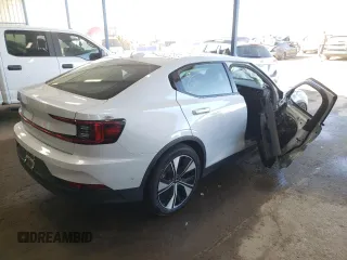 2023 Polestar 2 z VIN YSMEG3KAXPL136237, wystawiony jako Copart lot #76044794 z przebiegiem 55 161 mil mil oraz Czysty tytuł • Clean title. Historia ofert i sprzedaży dostępna na DreamBid. Obrazek 3.