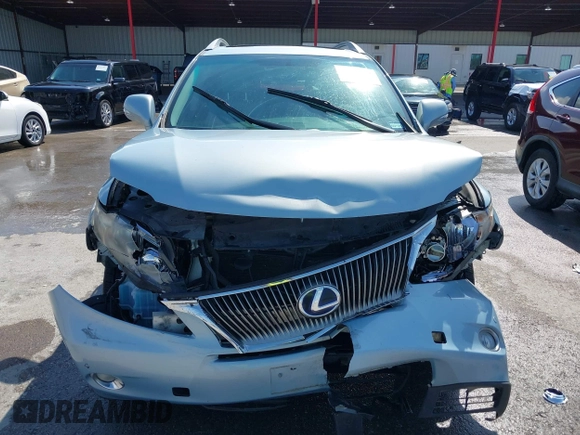 2010 Lexus RX 450h with VIN JTJBC1BA2A2013721, listed as a IAAI auction lot 42203700 with 120,801 mi miles and . Bid and sale history available at DreamBid. Image 6.