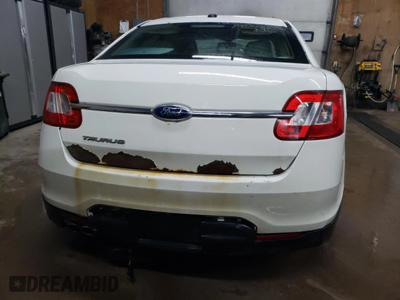2011 Ford Taurus SE with VIN 1FAHP2DW1BG185698, listed as a Copart auction lot 44859115 with 252,212 mi miles and Clean Title. Bid and sale history available at carsss.com. Image 6.