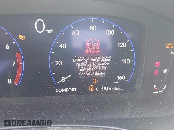 2024 Acura Integra with VIN 19UDE4H24RA003282, listed as a IAAI auction lot 42668580 with 15,816 mi miles and . Bid and sale history available at DreamBid. Image 15.