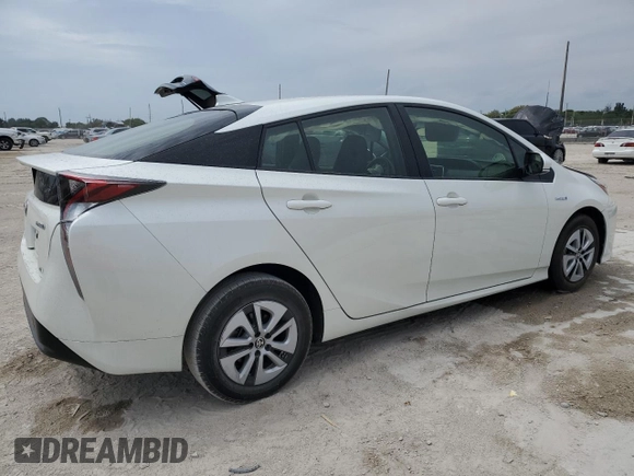 2016 Toyota Prius Four with VIN JTDKARFU9G3506598, listed as a Copart auction lot 50610845 with 53,025 mi miles and Salvage Title. Bid and sale history available at carsss.com. Image 3.