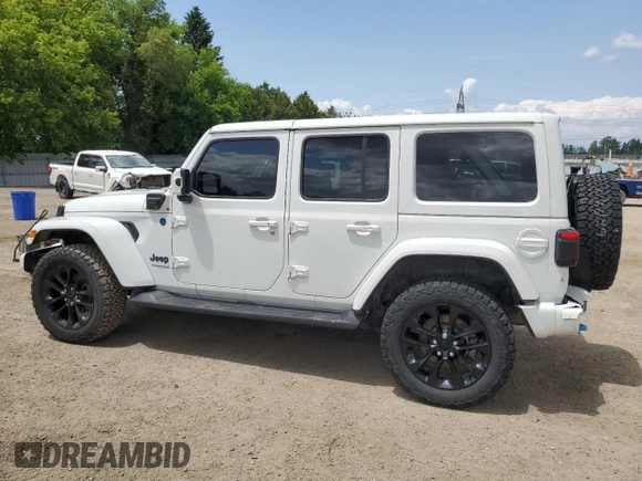 2021 Jeep Wrangler Unlimited Sahara with VIN 1C4JJXP63MW807717, listed as a Copart auction lot 59731465 with 50,799 mi miles and Clean title. Bid and sale history available at DreamBid. Image 2.