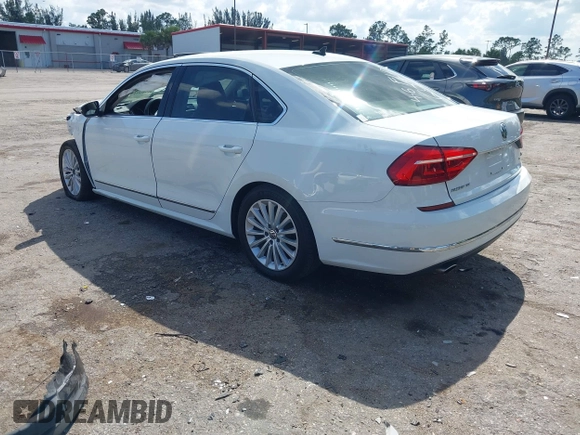2016 Volkswagen Passat SE with VIN 1VWBS7A35GC036910, listed as a IAAI auction lot 41987411 with 108,250 mi miles and . Bid and sale history available at DreamBid. Image 3.