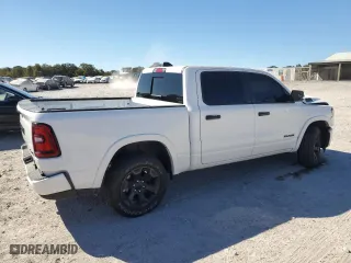 2025 Ram 1500 Big Horn with VIN 1C6RRFFG9SN515547, listed as a Copart auction lot 76939244 with 7,564 mi miles and Salvage Title. Bid and sale history available at carsss.com. Image 3.