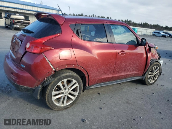 2013 Nissan Juke SL z VIN JN8AF5MV1DT208869, wystawiony jako Copart lot #82788494 z przebiegiem Nie podano mil oraz Szkoda całkowita • Salvage title. Historia ofert i sprzedaży dostępna na DreamBid. Obrazek 3.