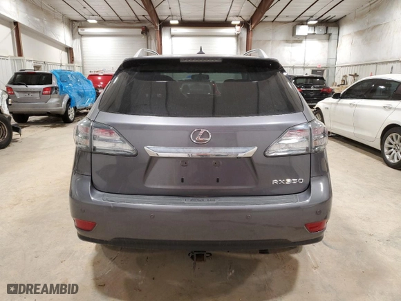 2012 Lexus RX 350 with VIN 2T2BK1BA5CC153901, listed as a Copart auction lot 51576885 with 94,239 mi miles and Clean Title. Bid and sale history available at carsss.com. Image 6.